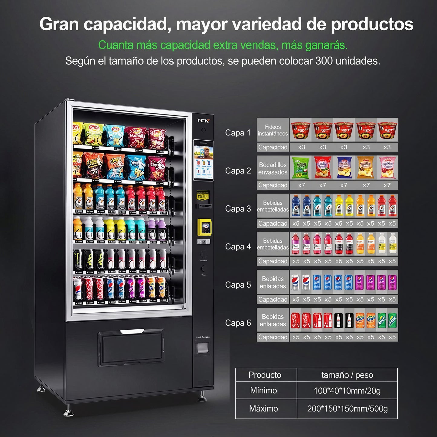 Maquina Expendedora | TCN 10G(V10)